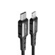 thumbnail image 1 of Cable USB-C a Lightning Trenzado 1.2m, Negro AceFast C1-01, 1 of 7