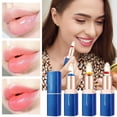 thumbnail image 4 of Color Changing Lipstick, Temperature Sensitive Lipstick, Moisturizing Long Lasting Lip Balm, Temperature and pH Sensitive, Glittering Glossy Finish, Repair Dry Cracks, Gentle Lip Care, 4 of 7