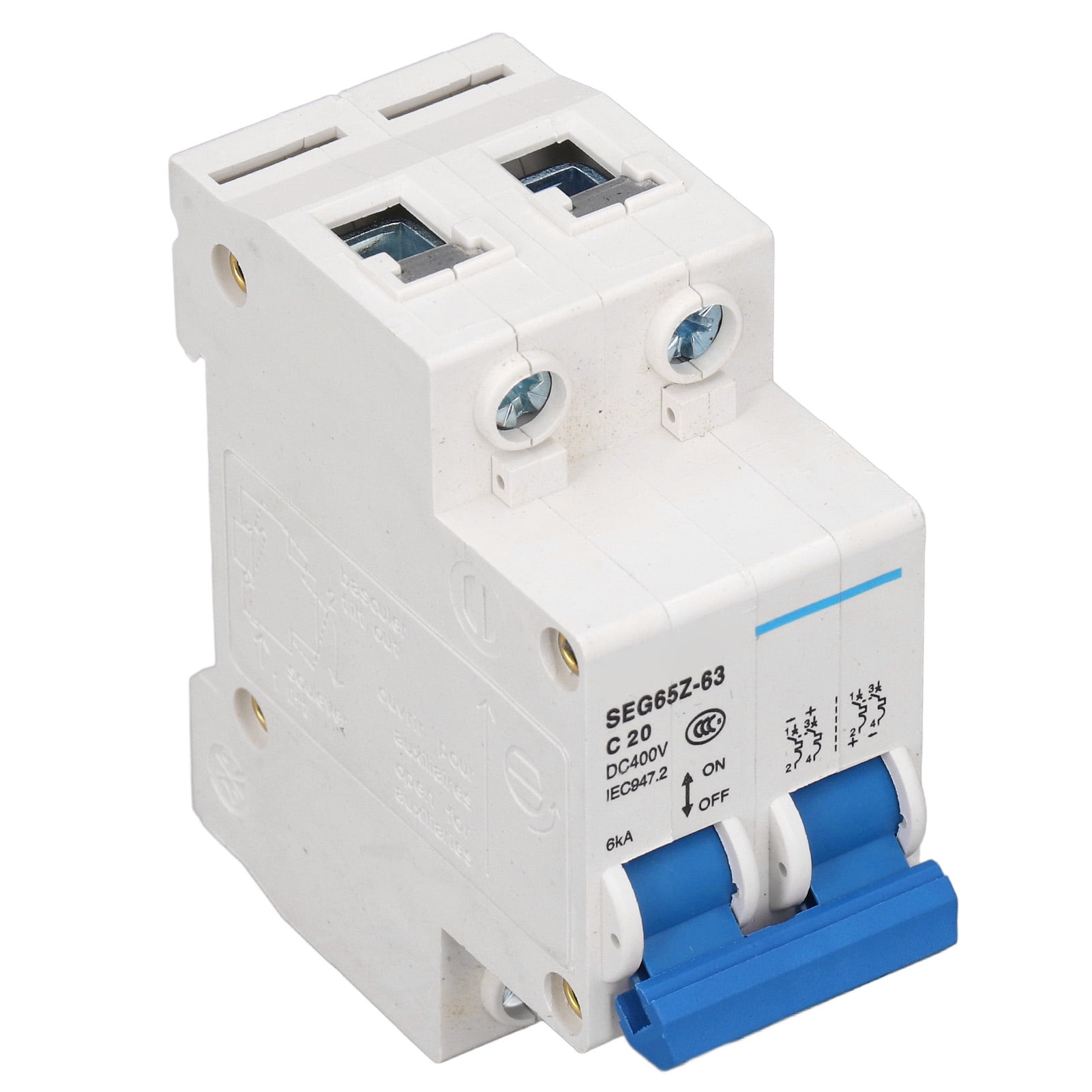 2P DC Miniature Circuit Breaker DC Circuit Breaker Photovoltaic