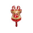 thumbnail image 1 of Globos de aluminio de tamaño pequeño para el día de Navidad, muñeco de nieve, Papá Noel, árbol de Navidad, decoración, suministros para fiestas, 10 o 20 unidades, 1 of 5