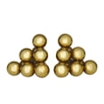 thumbnail image 6 of DecMode Stainless Steel Modern Bookend Pairs with Triangular Arranged Orbs 6"W x 5"H, Features a Metallic Gold Finish, 6 of 7