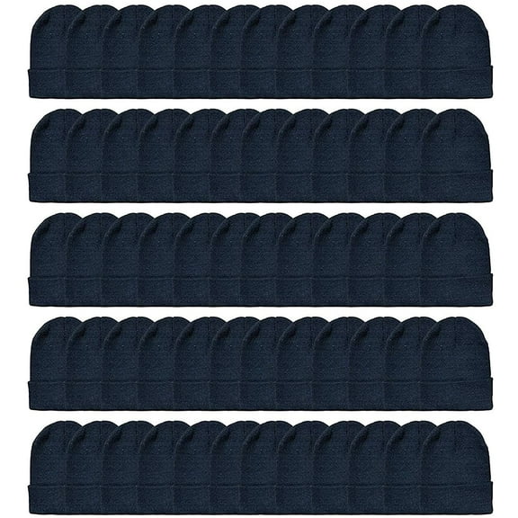 Yacht & Smith Wholesale Beanie and Glove Winter Bulk Kit, Kids Adults Bulk Sets, Homeless Donation Shelters