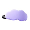 thumbnail image 4 of Máscara para dormir de seda helada, suave, bloqueador de luz, transpirable, opaca, cómoda Violeta, 4 of 8