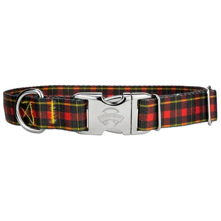 Country Brook Design® Premium Buffalo Plaid Dog Collar
