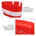thumbnail image 2 of IFANLANDOR Kids Bike Basket Red Plastic Front Handlebar Container Durable Storage for Bottles Snacks Fit Most Children Bikes 2pcs 1.2L, 2 of 8