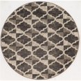 thumbnail image 1 of Radici 3793-1014-BROWN 5 ft.3 Round Iseo Area Rug - Brown, 1 of 1