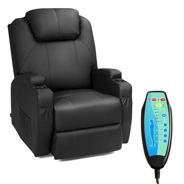 Giantex Electric Lift Power Recliner Chair Heated Massage Lounge w