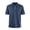 Dark Blue #024, variant on Mens Vintage Washed Polo Shirts Classic Fit Pullover Shirts Summer Lapel Button Tops Casual Retro Distressed Tee Top, 4XL