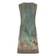 thumbnail image 4 of Vestido de Verano para Mujeres, Moda Color Sólido Bolsillo sin Mangas Vestido Casual Cuello en V Hecho de Poliéster Ligero para Primavera Verano, Vestido de Verano Casual, 4 of 5