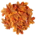 thumbnail image 4 of 200Pcs/300Pcs/400Pcs/500Pcs/1000Pcs Artificial Maple Leaves Fall Silk Leaves Natural Fall silk Autumn Decorations Random Color, 4 of 6