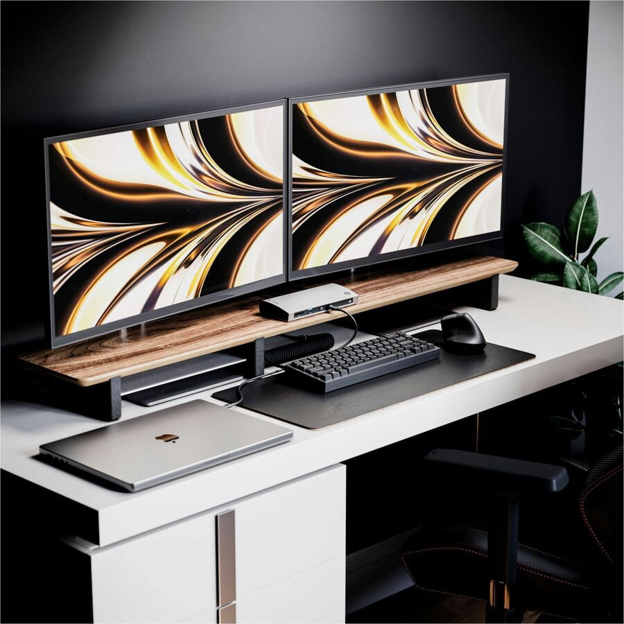 Alogic Thunderbolt 4 docking station with ultra-fast data transfer, 100W power delivery, and support for dual 8K or triple 4K displays