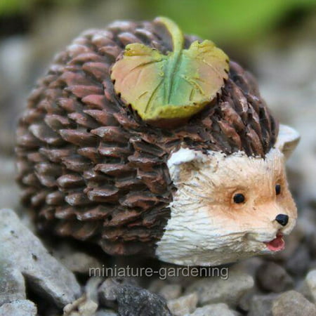 Miniature Hallie the Hedgehog for Miniature Garden, Fairy