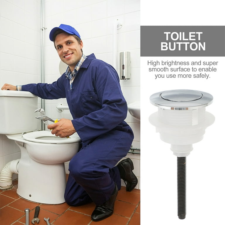 2 Pcs Toilet Button Supplies Air Old Fashioned Water Tank Flush Kit Push