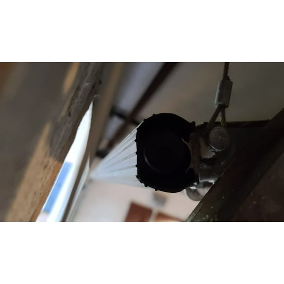 16Ft Garage Door Bottom Seal With Aluminum Track Retainer Kit, NEW