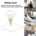thumbnail image 4 of Portable Collection Urinal Bag, Easy To Clean Silicone Old Men Urine Collector  For Home, 4 of 8