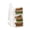 Brown, variant on 15pcs Terrestrial Fly Tying Parachutes Post Floating Foams Cylinders Fish Tackle for Dry Fly Tying Hoppers