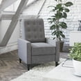 thumbnail image 2 of Flash Furniture Ezra Ezra Fabric Push Back Recliner, Gray, 2 of 14