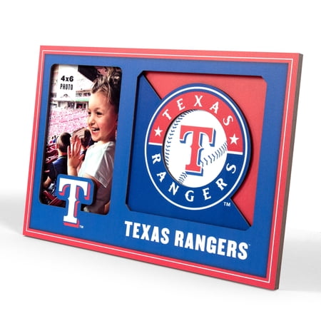 Texas Rangers 3D Logo Picture Frame
