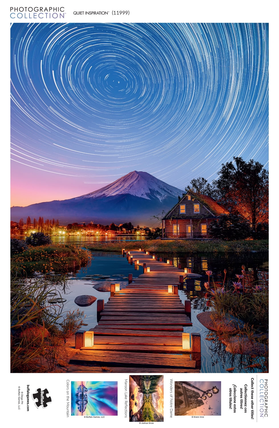 Buffalo Games 1000-Piece Photographic Collection Quiet Inspiration Interlocking Jigsaw Puzzle