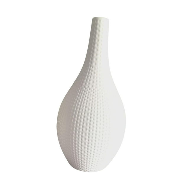 Jarrón de flores, jarrón de arte decorativo, moderno, sencillo, minimalista, arreglo floral para Blanco