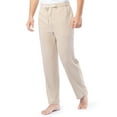 thumbnail image 4 of Fruit of the Loom Men's Rib Knit Sleep Pant, Sizes S-5XL, 4 of 9