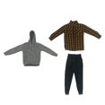 thumbnail image 2 of Ropa y pantalones Mini 1:6 Macarena para figuras de acción masculinas de 12 pulgadas Hombre con capucha, 2 of 8