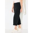 thumbnail image 3 of Catherines Women's Plus Size Suprema Studio Roll Tab Pant, 3 of 6