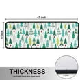 thumbnail image 5 of Kitchen Rugs Sets Of 2,Green Christmas Tree Pattern Anti Fatigue Kitchen Mat Rugs Non Slip Washable,Decorative Kitchen Floor Mats for Kitchen,Sink,Laundry,17"x47"+17"x47", 5 of 5