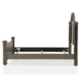 thumbnail image 3 of Furniture of America Damos Solid Wood King Panel Bed in Gray, 3 of 6