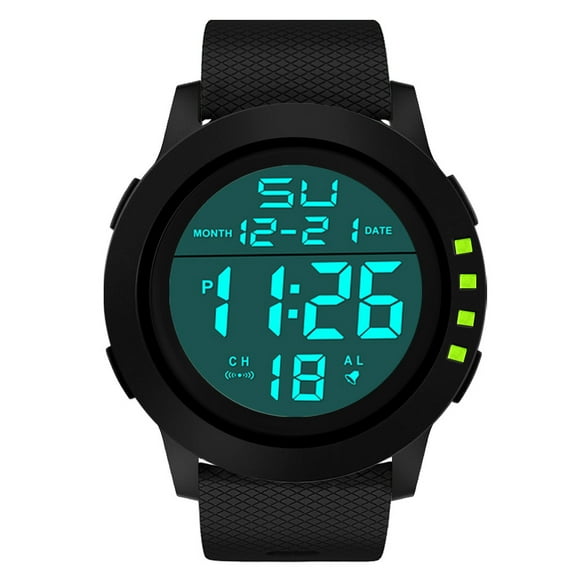 TopLLC Men's Sport Watch Luxury Men Analog Digital Military Sport LED Wrist Watch Sport Watch
