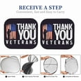 thumbnail image 6 of Hirioo Veterans Day2 for 2PCS Windshield Sun Shade Foldable | Front Windshield Shade for Sun, Heat and UV Rays-Small, 6 of 6