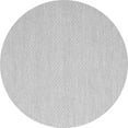 thumbnail image 1 of Ahgly Company Indoor Round Solid Gray Modern Area Rugs, 4' Round, 1 of 1