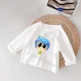 thumbnail image 5 of Camiseta de manga larga con estampado circular para niños y niñas, ropa de otoño, Tops de cuello redondo de dibujos animados de Anime, 5 of 5