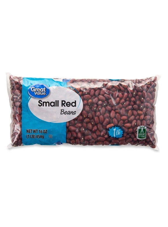 Great Value Small Red Beans, 1 lb