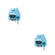 thumbnail image 4 of Toystoory Soporte organizador para fregona, colgador de pared, gancho para escoba sin perforaciones Azul claro 2Conjunto, 4 of 6