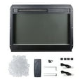 thumbnail image 6 of 23 Inch Electric Fireplace Insert, Ultra Thin Heater with Crystal & Realistic Flame, Remote Control with Timer, Overheating Protection, with Sidelight, 6 of 9