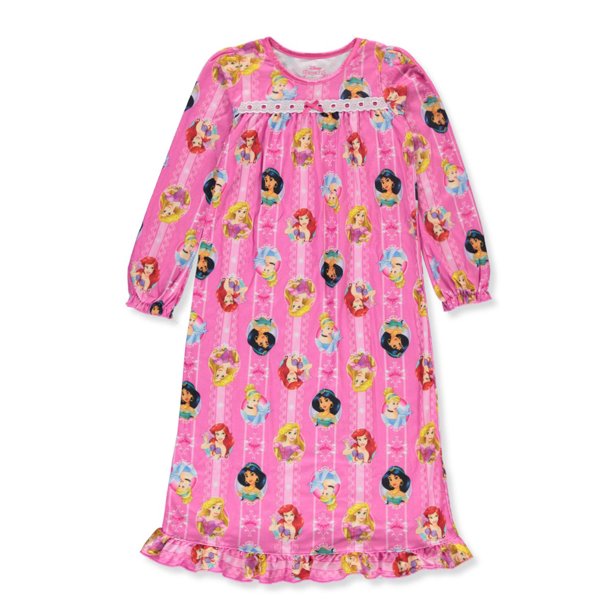 Disney Princess Girls' Ruffle Night Gown (Little Girls)