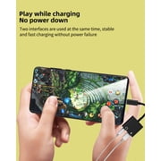 USB C to 3.5mm Headphone Jack Adapter for iPhone 16 15 Pro Max(2in1)Type C AUX Cable Charger Port Splitter Audio Dongle Compatible for Samsung Galaxy S25 S24 for Apple Android for iPad Accessories