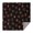 Spooky Pumpkin Faces, variant on Striped Halloween Pattern Square Tablecloth,Waterproof Square Table Cover,Wipeable Spillproof Washable Table Cover for Home Kitchen Party Decor 42"X42"(107x107cm)