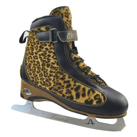 Jackson Skate Boots - American Athletic Women's Soft Boot Cheetah Figure Skate