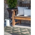 thumbnail image 3 of Unique Loom Outdoor Coastal Collection Area Rug - Seabreeze (2'  x 6' 1" Runner Stone Blue/Ivory), 3 of 9