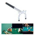 thumbnail image 4 of Puente de palo de billar extensible con cabezas de puente longitud de acero inoxidable se extiende para accesorios de competición de entrenamiento de Cabeza alta Soledad Puente de billar, 4 of 10