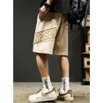 thumbnail image 3 of Pantalones cortos con estampado de letras de verano para hombre 2024, nuevos pantalones cortos de playa de moda de hip hop, pantalones cortos deportivos para hombre, bermudas transpirables de fitness, 3 of 5