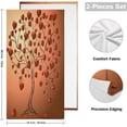 thumbnail image 2 of Dreamtimes Romantic Tree Falling Hearts Hand Towels 2 PCS, Happy Valentine's Day Kitchen Towel Ultra Soft and Highly Absorbent,Decorative Fingertip Face Towel for Bathroom Hotel, 28.3"x 14.4", 2 of 6
