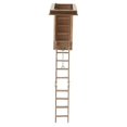 thumbnail image 3 of 1:12 Mini Modern Miniature Furniture Folding Attic Stairs Doll House Decoration, 3 of 5
