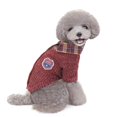 thumbnail image 2 of Wdftyju Cachorro gatito encantador solapa suéter mascotas otoño invierno mantener caliente traje de moda Wdftyju 3rd2nn0hg7gc9rz1D13, 2 of 6