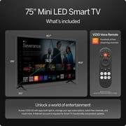 VIZIO 75 Mini LED Quantum 4K QLED HDR Smart TV (NEW 2026) VQM75C-10