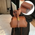 thumbnail image 5 of PVC Imitation Leather Fabric Clothing Accessories Saddle Brown 90~94x0.04cm about 140cm/sheet, 5 of 7