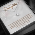 thumbnail image 4 of To My Daughter - Alluring Beauty Necklace - Gift from Mom, Birthday Gift, 4 of 9