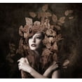 thumbnail image 2 of Besari, Faizal 28x26 White Modern Wood Framed Museum Art Print Titled - Artemis, Daughter Of Zeus, 2 of 4